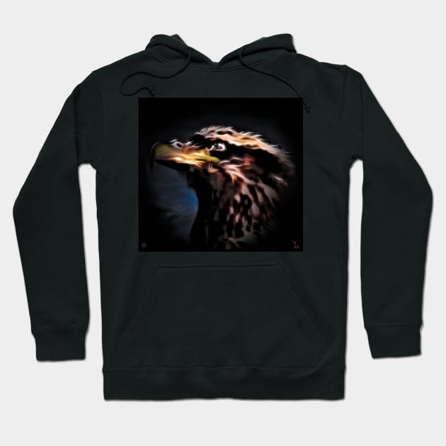 AMERICAN BALD EAGLE Hoodie by Micks Prints